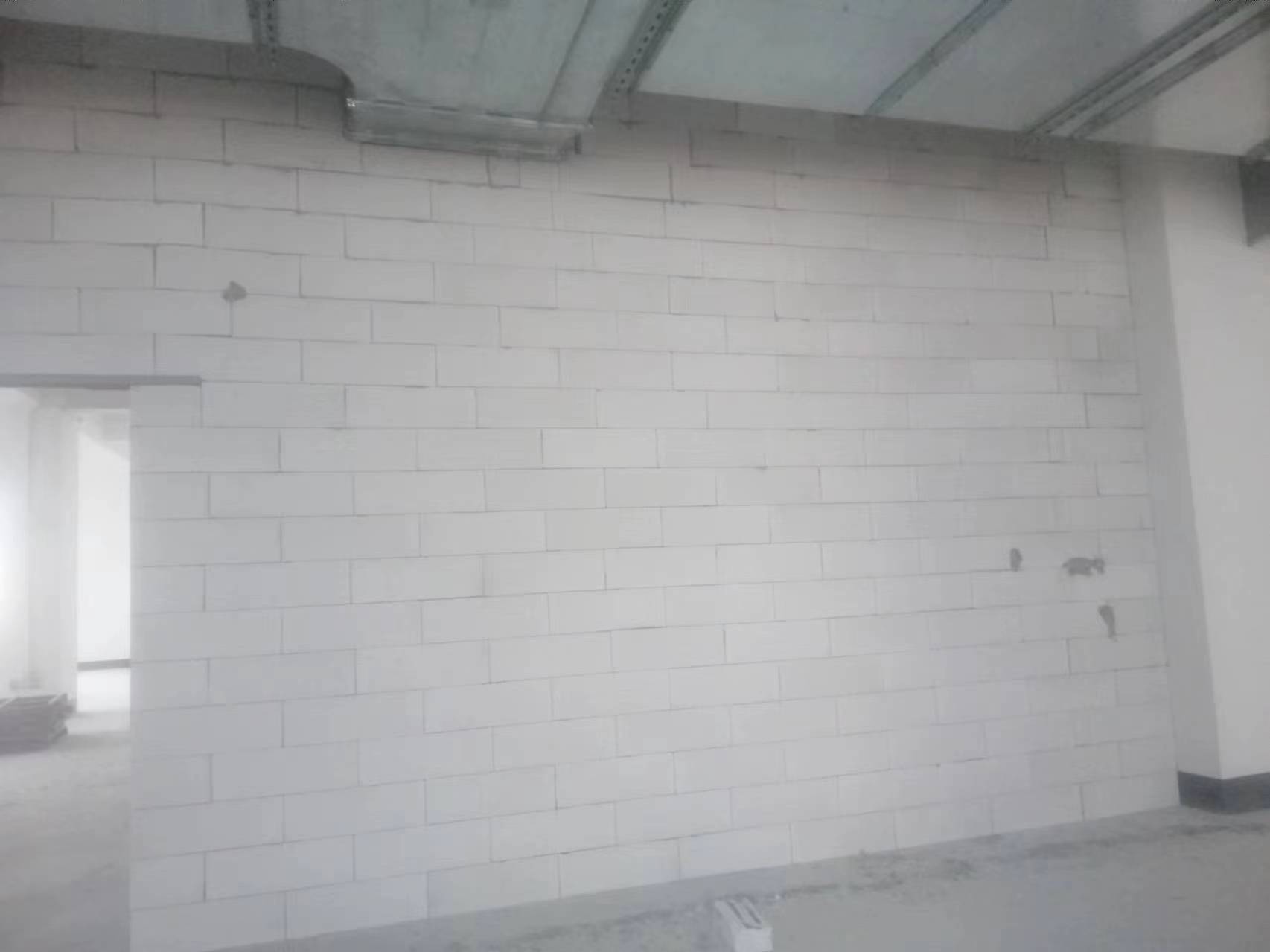 办公楼轻质砖隔墙展示