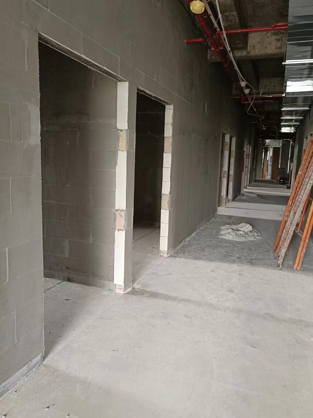 厂房轻质砖隔墙展示